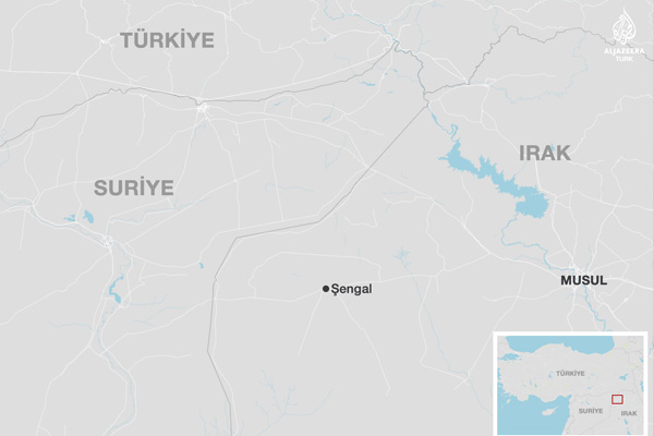 Peşmerge ve PKK Sincar'da çatışıyor