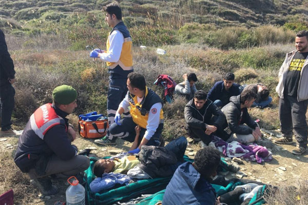 Çanakkale’de 146 kaçak göçmen yakalandı