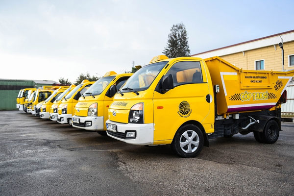 “Çöp taksi” hizmete girdi