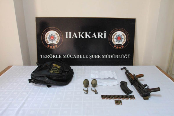 Eylem hazırlığındaki PKK'lı yakalandı