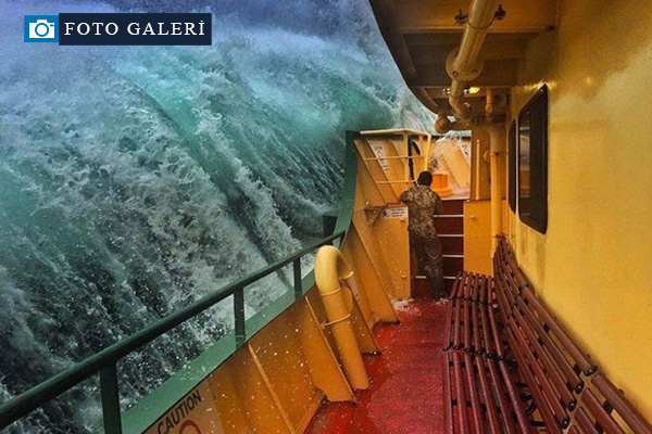 Dalgaların ortasında kalınca...