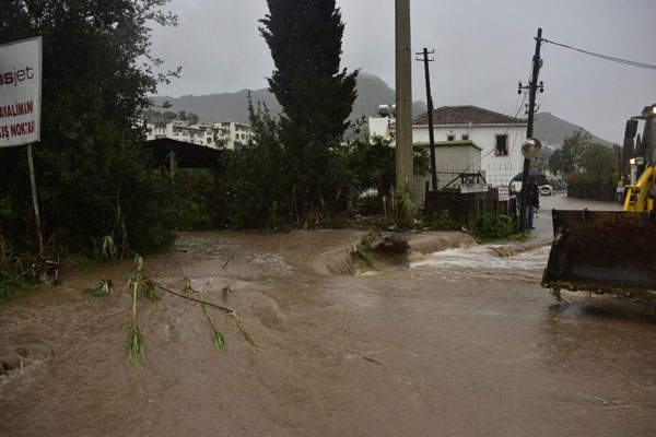Bodrum’u sel vurdu