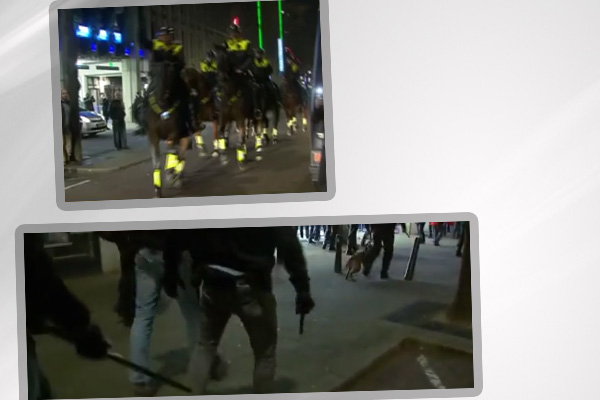 Hollanda polisinden Türk vatandaşlarına coplu müdahale!