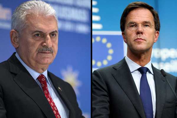 Yıldırım, Hollanda Başbakanı ile telefonda görüştü