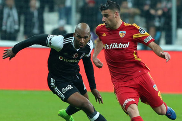 Beşiktaş - Kayserispor maç sonucu: 2-2