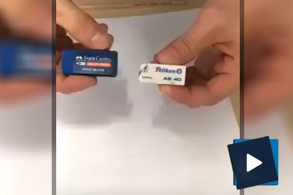 YGS sonrası 'silgileri' karşılaştıran genç, sosyal medyayı yıktı geçti