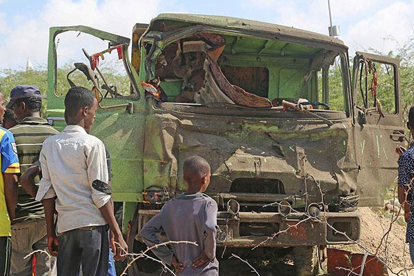 Somali'de bombalı saldırı