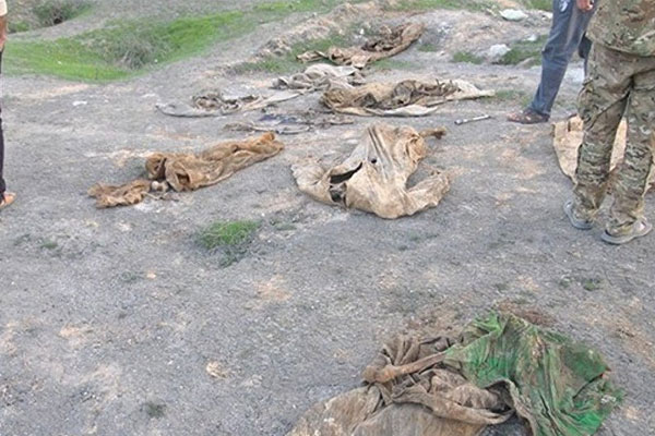 Musul'da bir toplu mezar daha bulundu