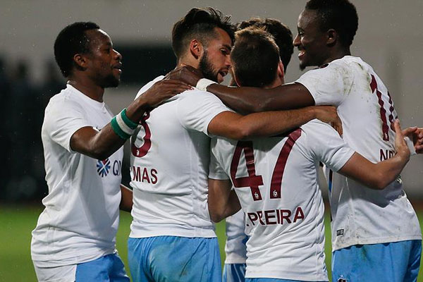 Trabzonspor yenilgiyi unuttu