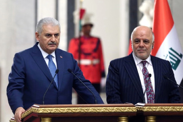 Başbakan Yıldırım İbadi ile görüştü