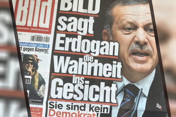 Alman Bild gazetesinden Erdoğan'a: Burada istenmiyorsunuz