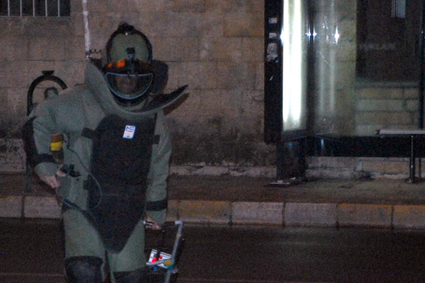 Beşiktaş'ta şüpheli çanta alarmı!