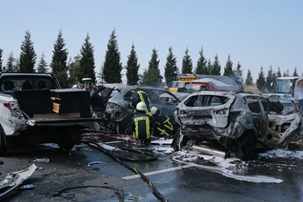 İstanbul'da zincirleme kaza