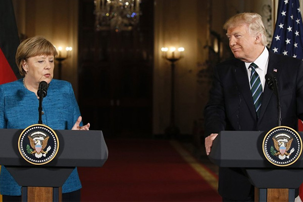 Trump: Merkel ile ortak noktamız