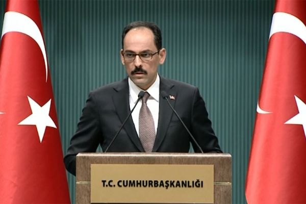 İbrahim Kalın'dan PKK mitingine kınama