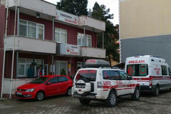112 Acil İstasyonu'na silahlı saldırı