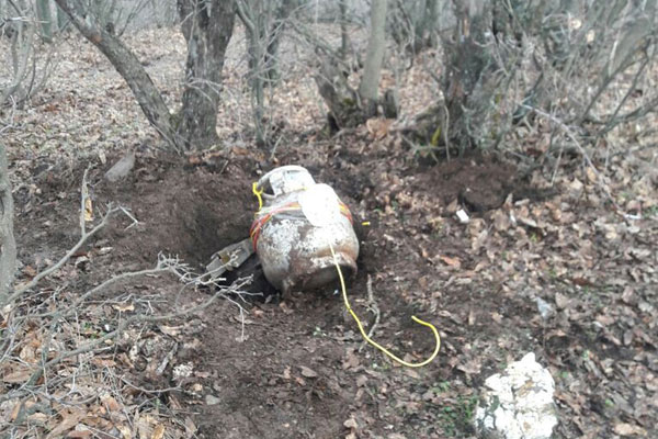 Bitlis’te tespit edilen EYP imha edildi