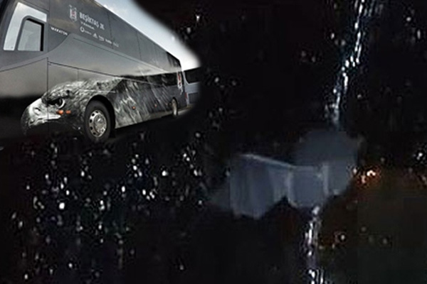 Beşiktaş otobüsüne taşlı saldırıya soruşturma