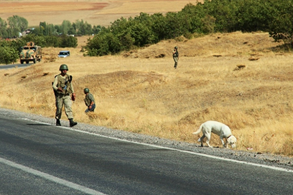 PKK'lıların tuzakladığı patlayıcı imha edildi