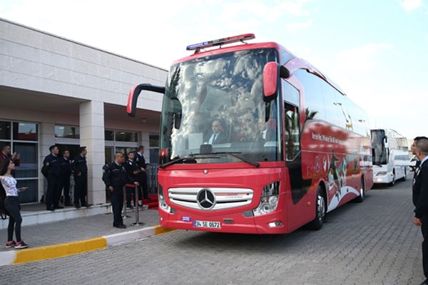 A Milli Futbol Takımı Antalya'da