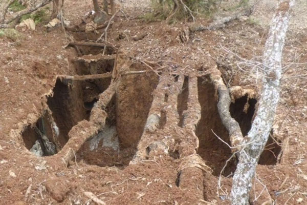 Bingöl'de PKK’ya ait 2 sığınak bulundu