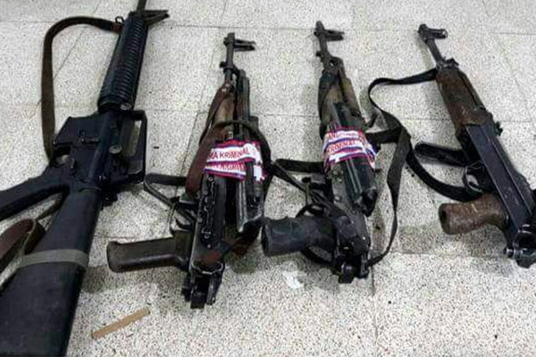 Diyarbakır’da çok sayıda mühimmat yakalandı