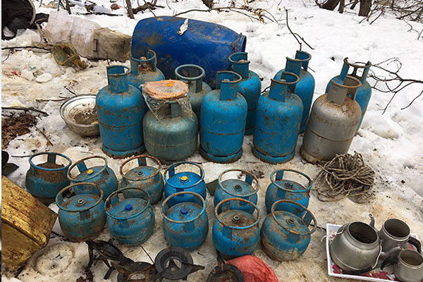 Bingöl'de PKK'nın 5 sığınağı imha edildi