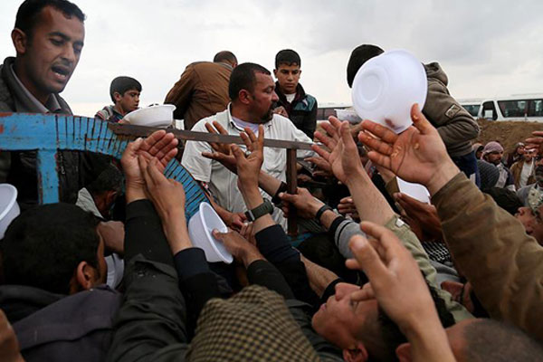 Musul'da 'insani felaket' uyarısı