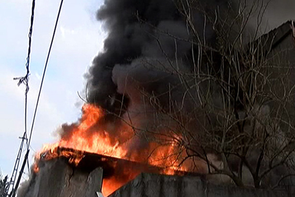 Şişli’de gecekondu yangını