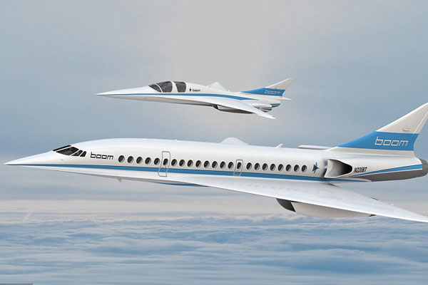 Sesten hızlı yolcu uçağı geliyor