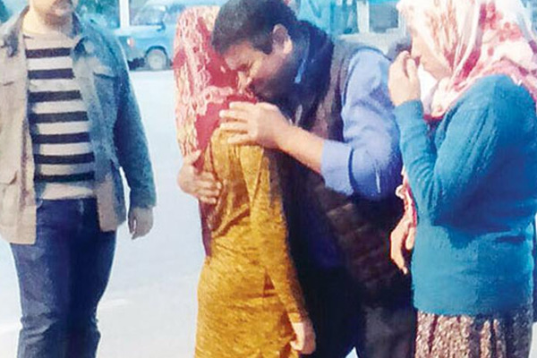 14 yaşındaki Ebru 102 gün sonra ailesine kavuştu!