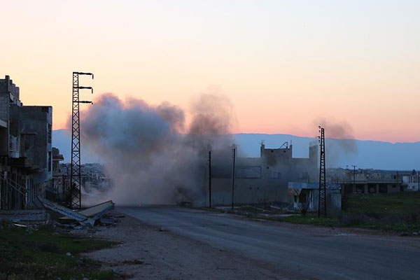Hama'ya klor gazlı saldırı