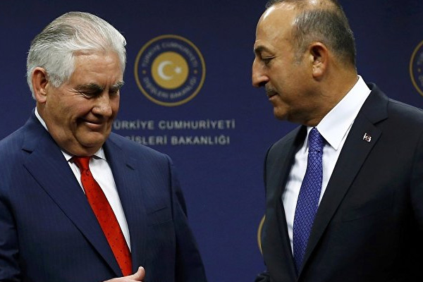 Çavuşoğlu ve Tillerson'dan ortak basın toplantısında 'Adil Öksüz' açıklaması