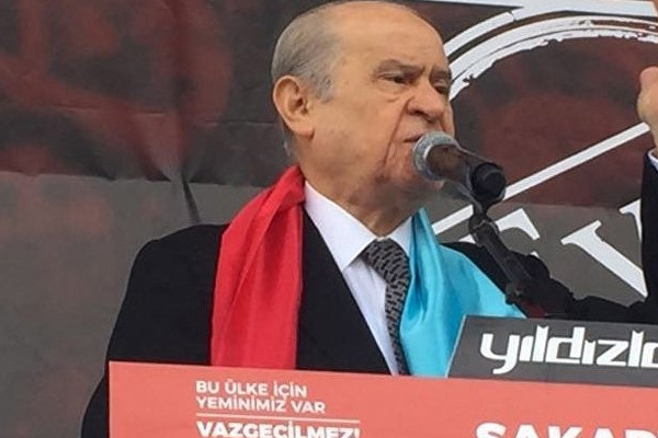 Bahçeli: Bir 'Evet'e Kerkük'ün satıldığını söyleyen dönekler...