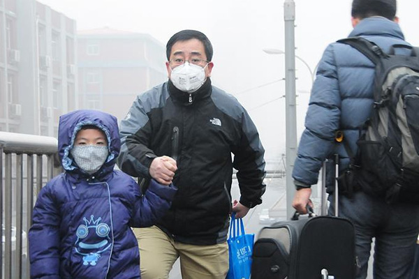 Çin'de turuncu alarm verildi