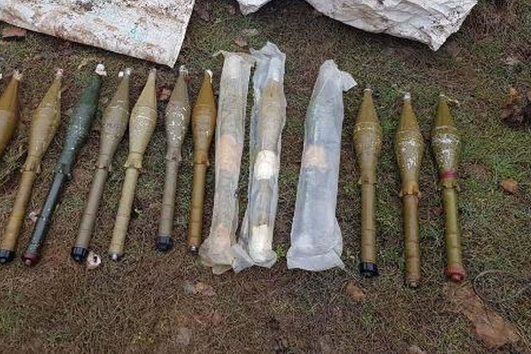 Şırnak'ta anti tank mühimmatı ele geçirildi