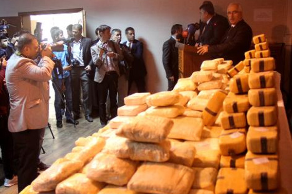 Şanlıurfa’da 315 kilo eroin ele geçirildi