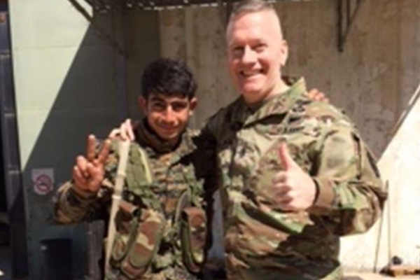 ABD Genelkurmay Başkanı Başdanışmanı'ndan PYD'ye ziyaret!