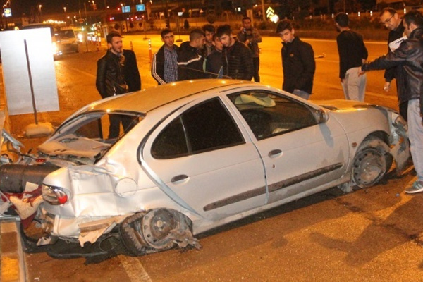 Elazığ’da trafik kazası: 3 yaralı