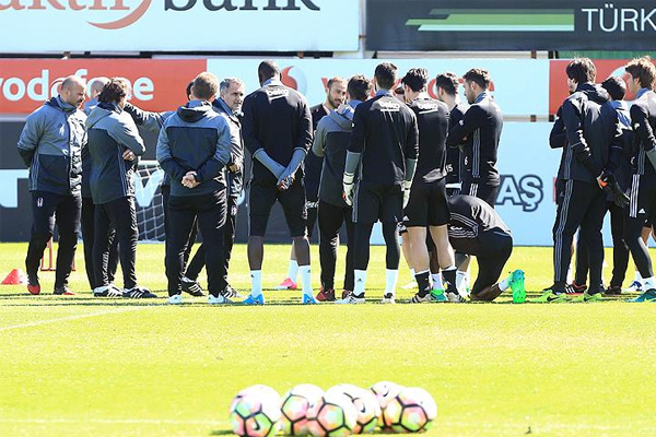 Beşiktaş'ta Lyon mesaisi başladı