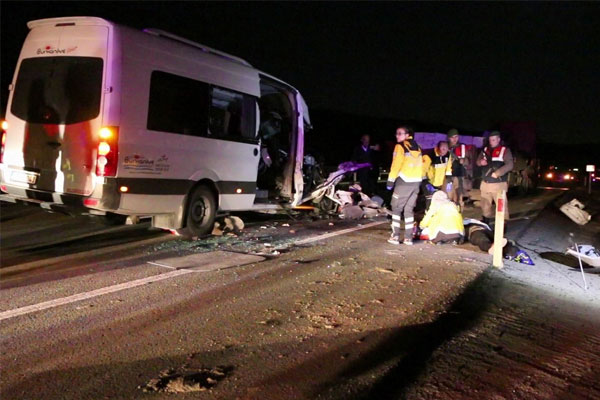 Fenerbahçe maçı dönüşü kaza: 1 ölü