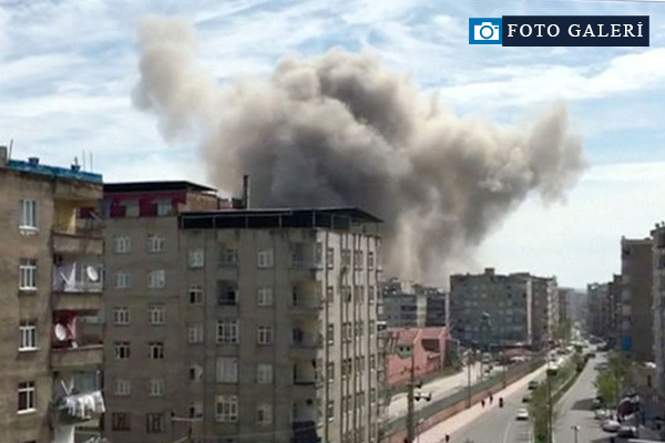 Diyarbakır'daki patlamadan ilk kareler