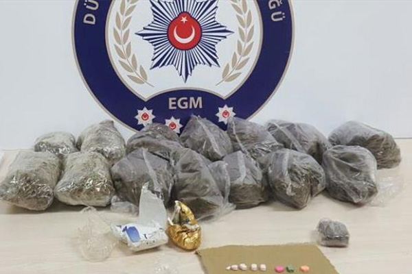 Düzce'de uyuşturucu operasyonu