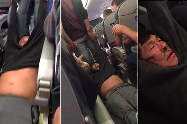 Yolcusunu döverek indiren ABD havayolu şirketi özür diledi