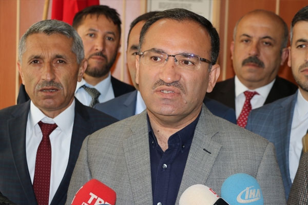 Bozdağ: Biz kargalara adli işlem yapamıyoruz