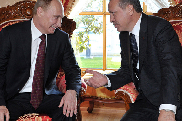 Erdoğan ile Putin görüştü