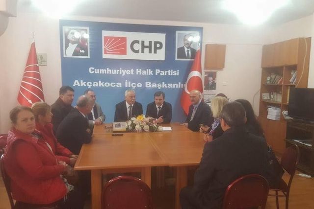 Başkan Yemenici CHP'yi ziyaret etti