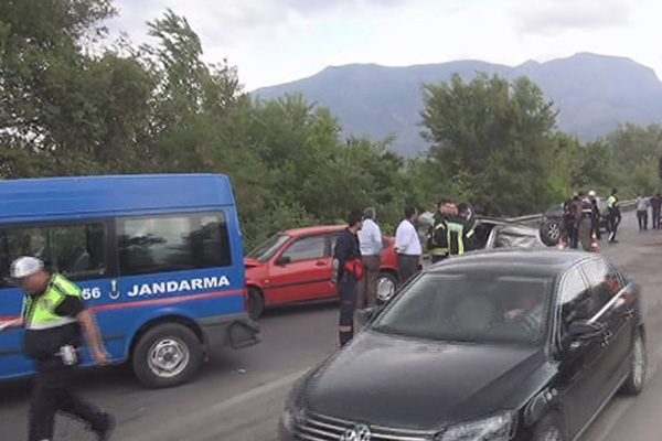 Manisa’da trafik kazası: 1 ölü
