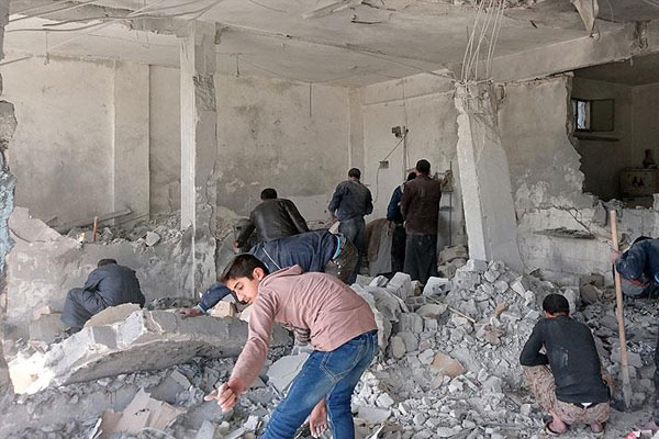 Suriye rejiminden hava saldırısı: 15 ölü