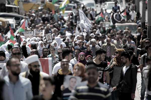 Filistinli mahkumlar son yılların en büyük açlık grevine başladı!